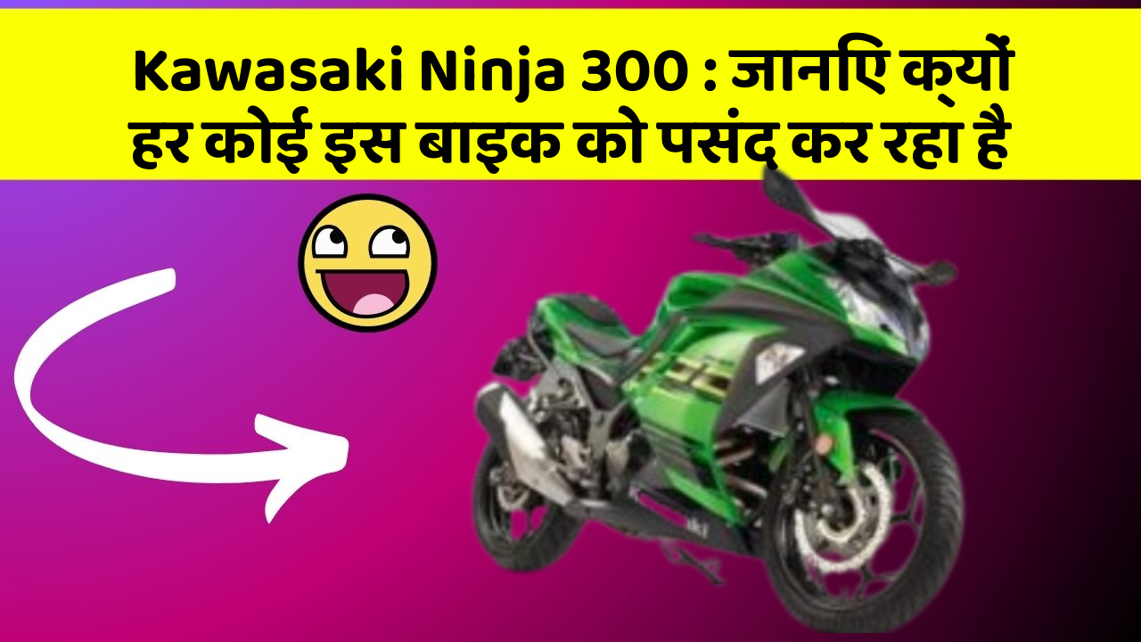 Kawasaki Ninja 300: क्या आपने कभी सोचा है कि आपकी कार में ये फीचर होने चाहिए?